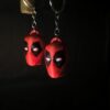 Deadpool style keychain