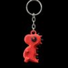 Crack it open and cute dinosaur keychain surprise!