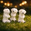 Cute Flexible Dog Keychain