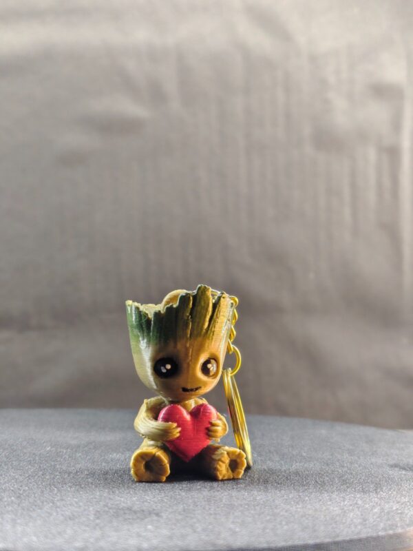 ✨ Meet the cutest guardian of your keys! 🌱💚