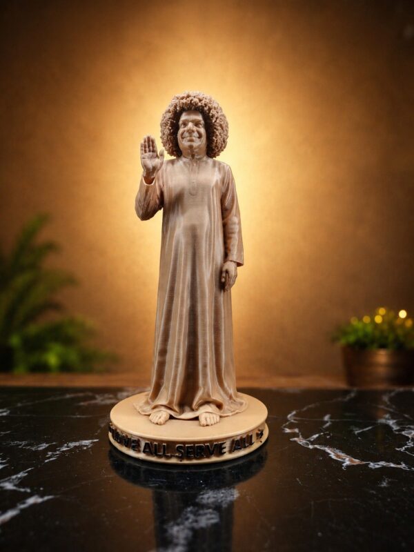 Premium Sathya Sai Baba Statue | Spiritual Home Decor